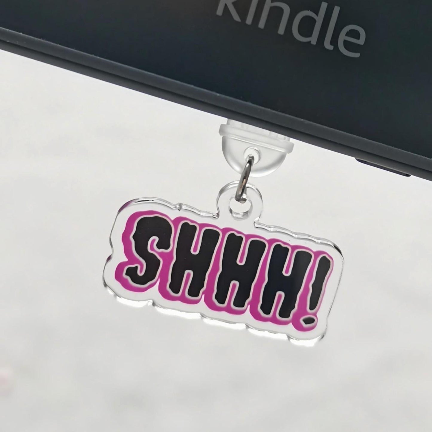 Acrylic Kindle Charm Dust Plug ME TIME COLLECTION