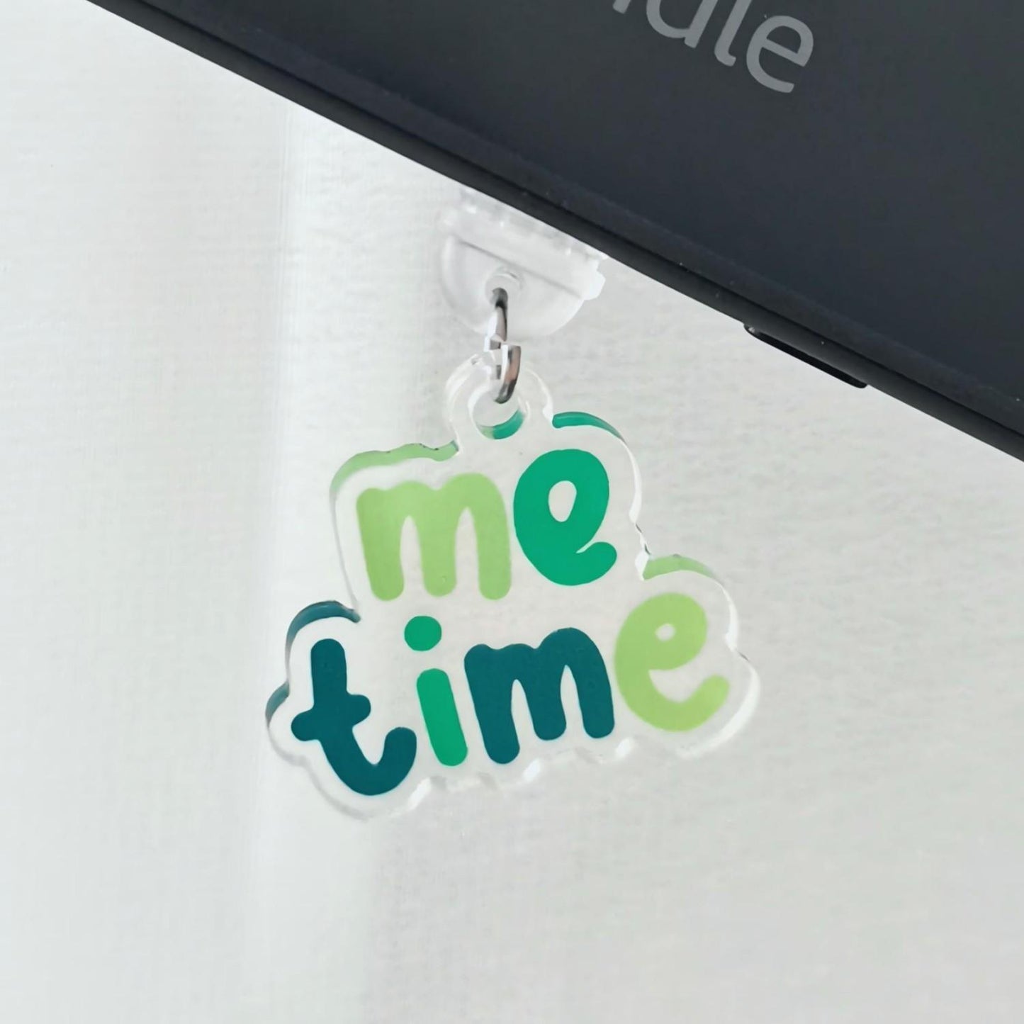 Acrylic Kindle Charm Dust Plug ME TIME COLLECTION