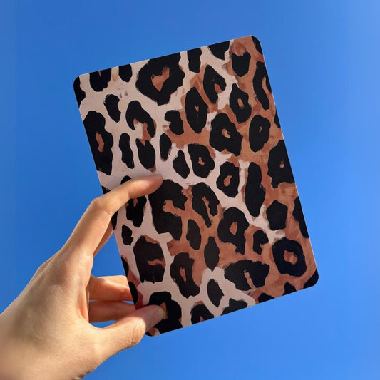 Kindle Decal | Kindle Insert | Vintage Leopard Print