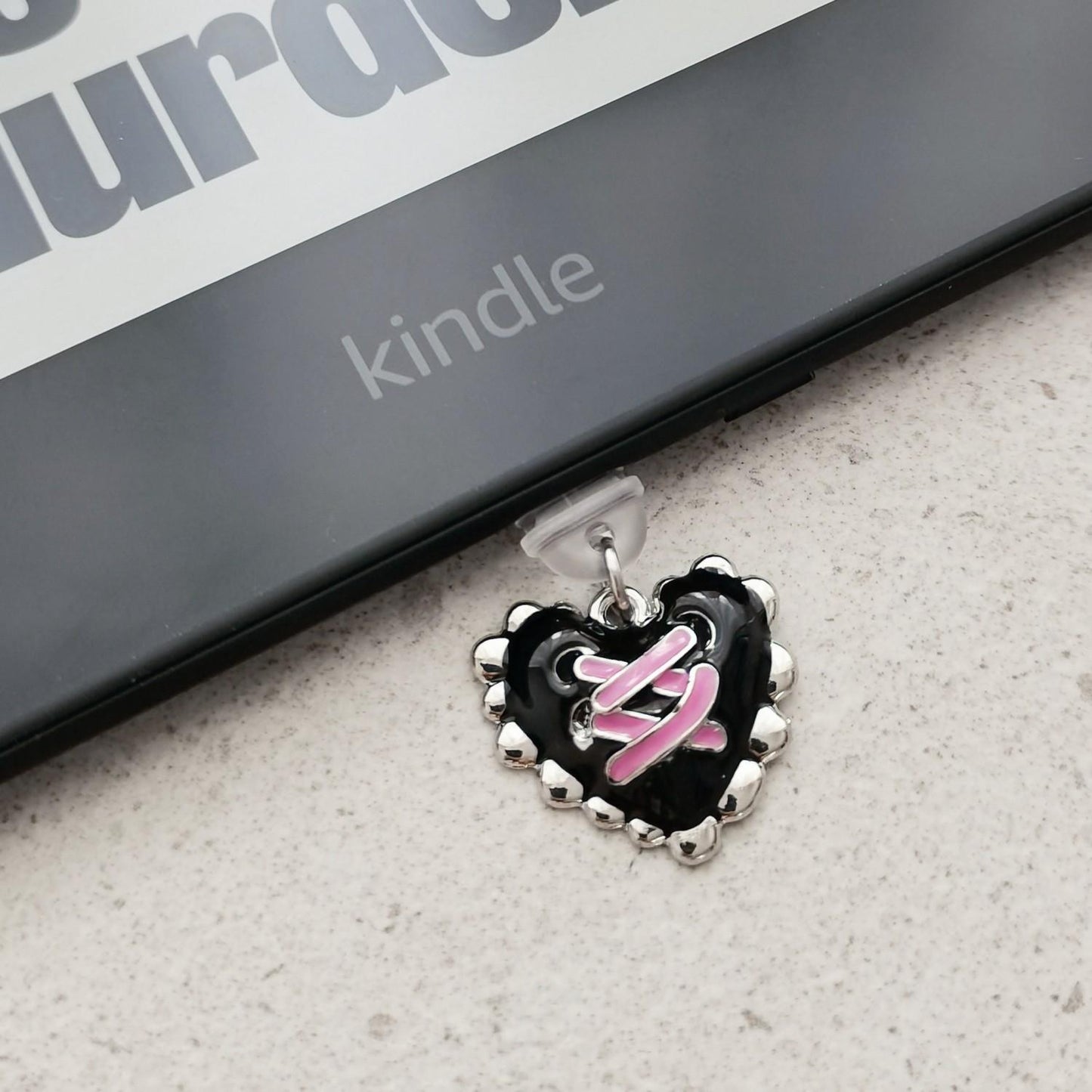 Kindle Decal | Gothic Kindle Charms | Bookish Accessories