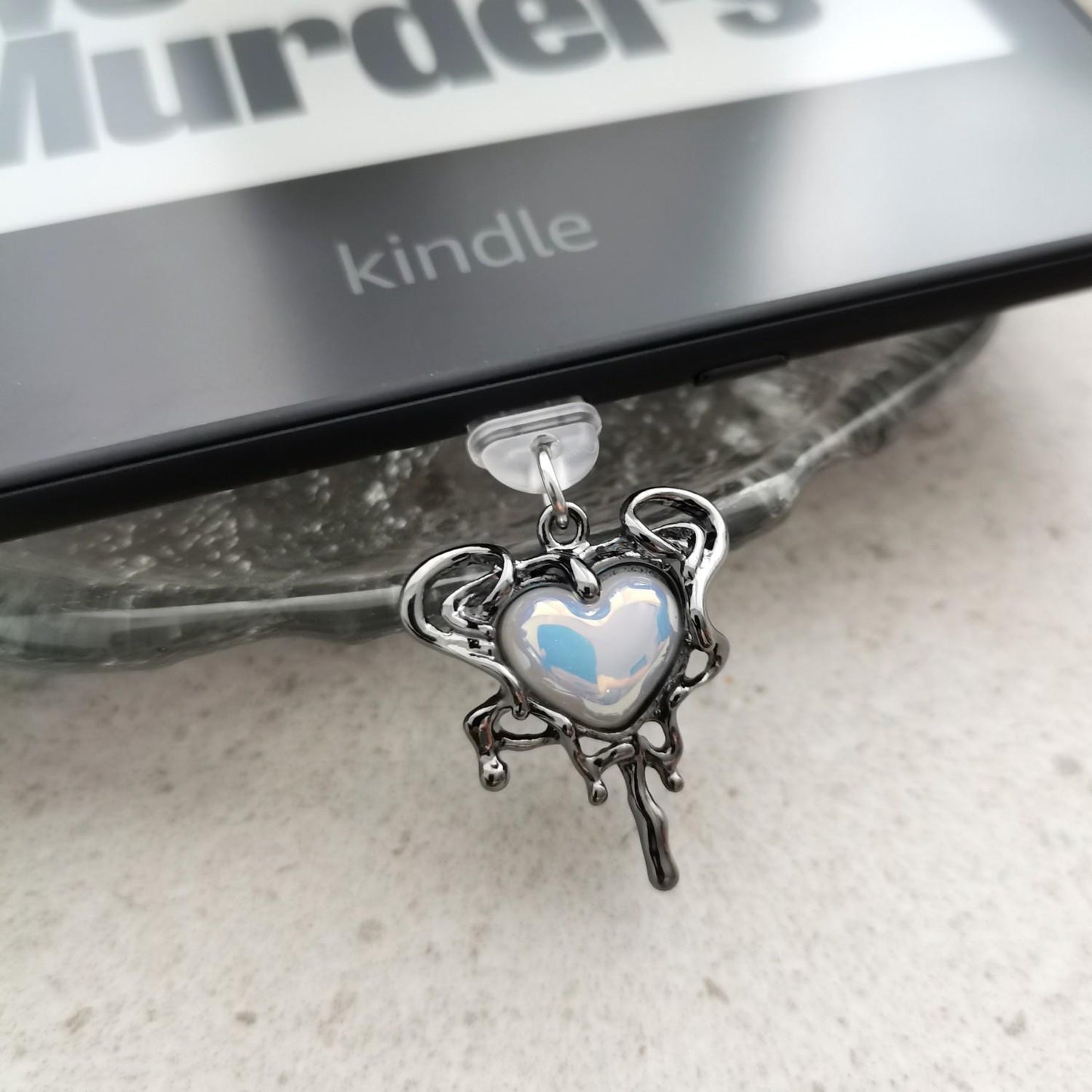 Kindle Decal | Gothic Kindle Charms | Bookish Accessories