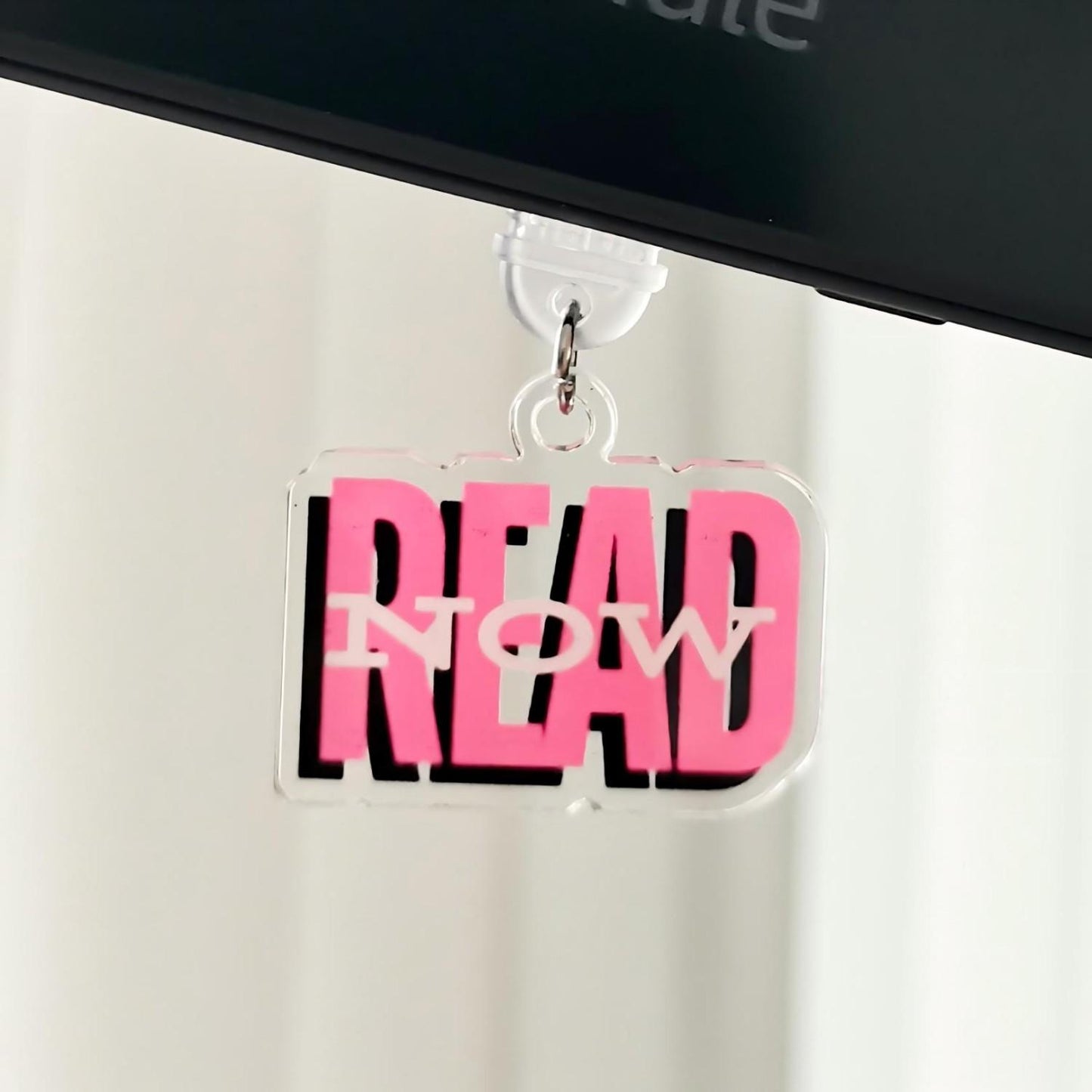 Acrylic Kindle Charm Dust Plug ME TIME COLLECTION